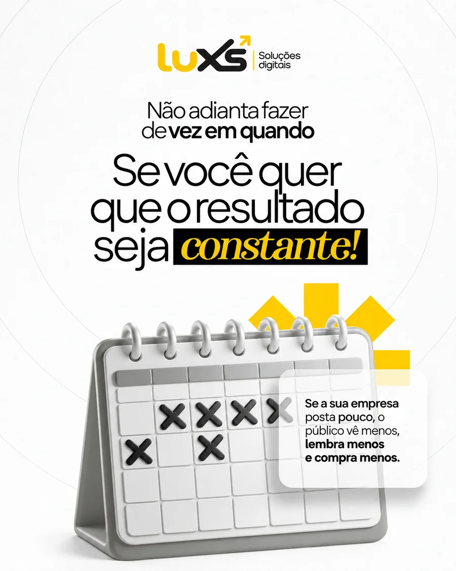 Campanha autoral da LUXS ilustrando Branding & Design