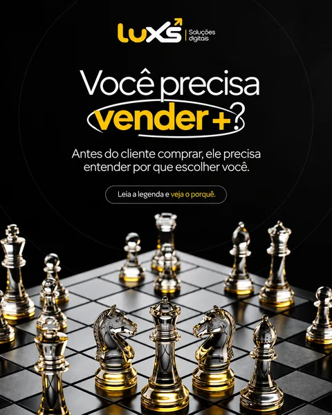 Campanha LUXS: Você precisa vender mais?